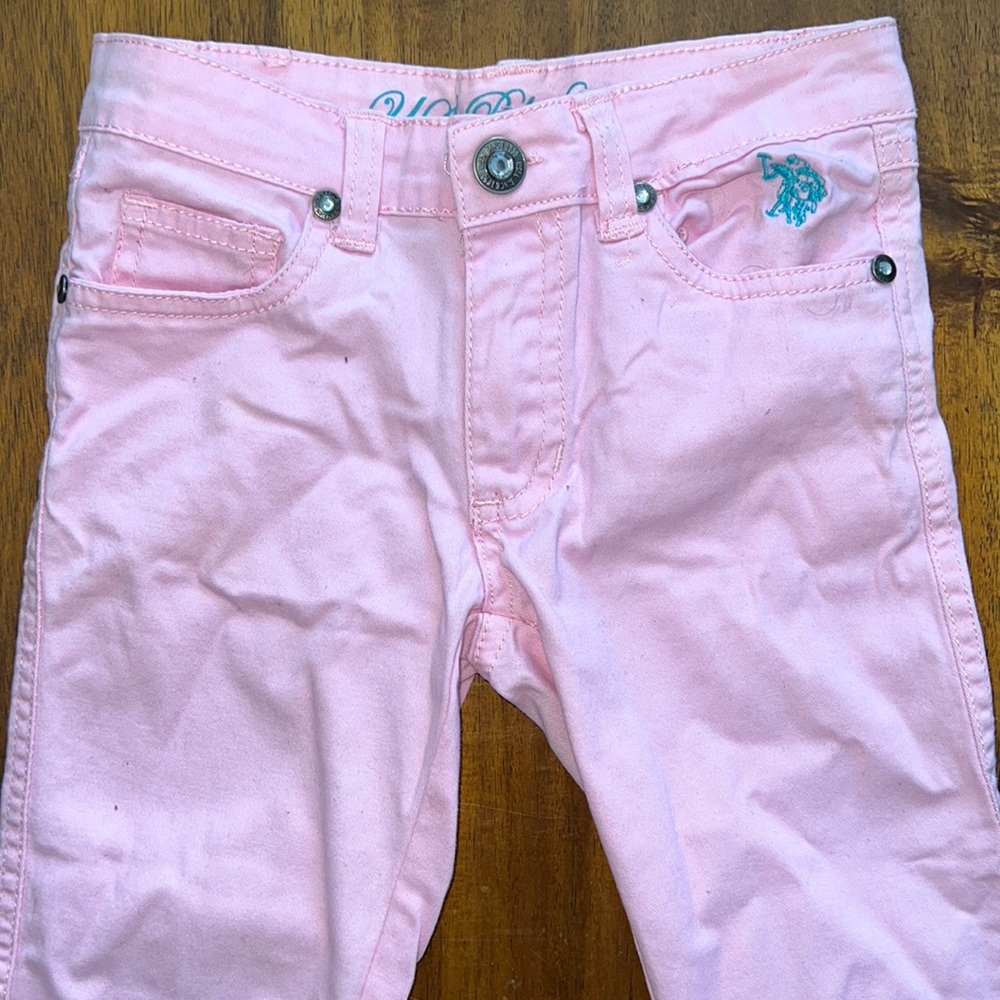 US Polo Assn. size 4 Skinny pants, girls